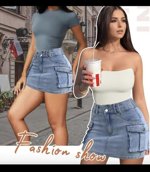 Falda Show · Celeste