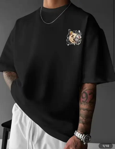 Camiseta · negro