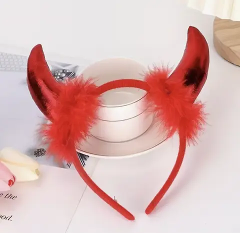 Diadema de diablos · Rojo