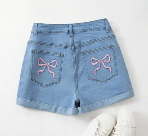 Short lazo · Celeste