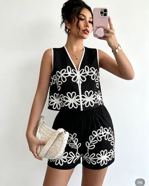 Conjunto Rafferiza · Negro