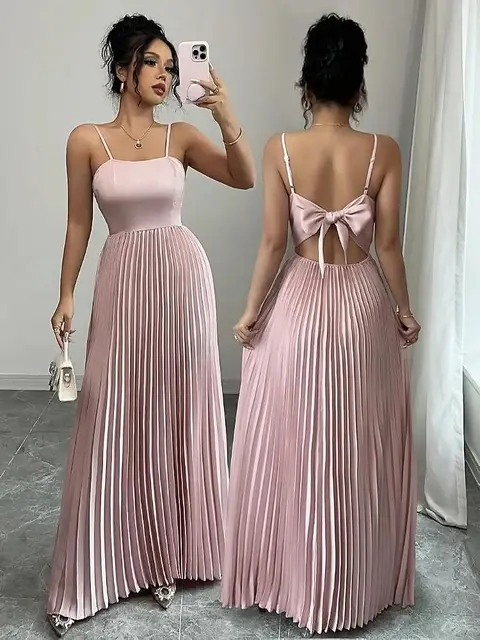 Vestido Rouse · Rosa